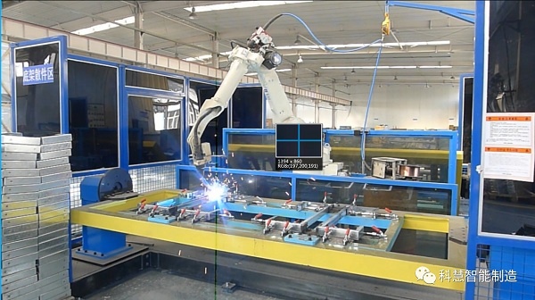 mg不朽情缘智能制造精品案例全剖析：制冷装备焊接自动化事情站